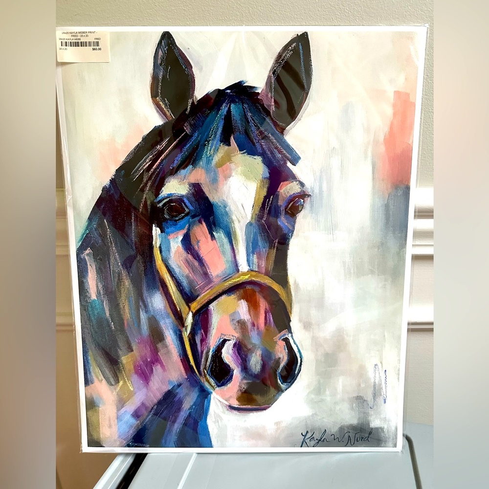 Kayla Weber 16 x 20 horse picture